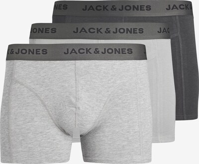 JACK & JONES Boxershorts 'Yannick' in hellgrau / dunkelgrau / graumeliert, Produktansicht