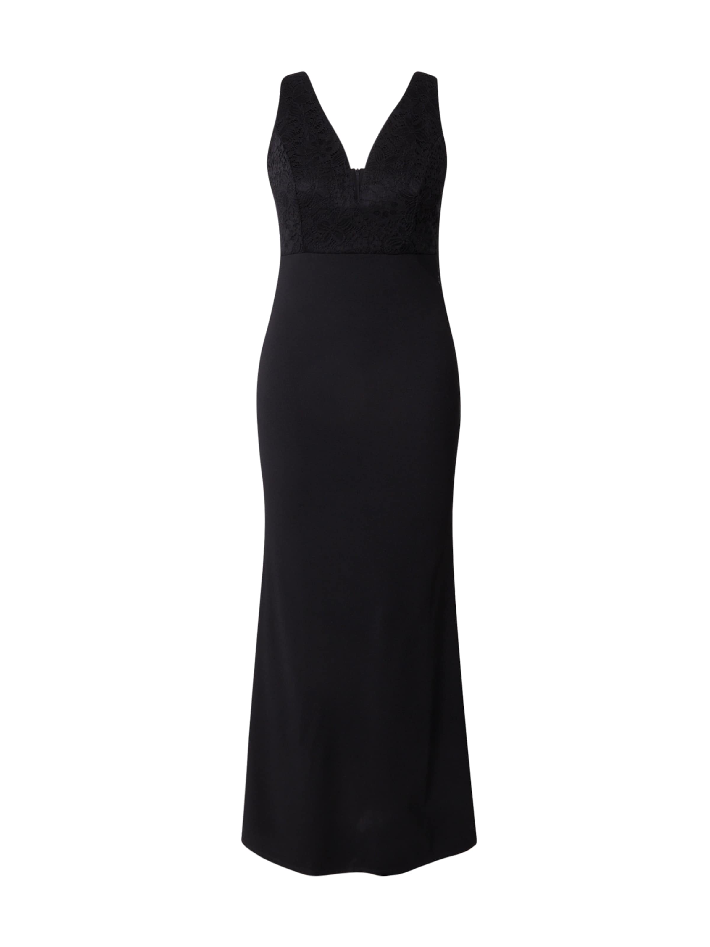 WAL G. Evening Dress in Black: front