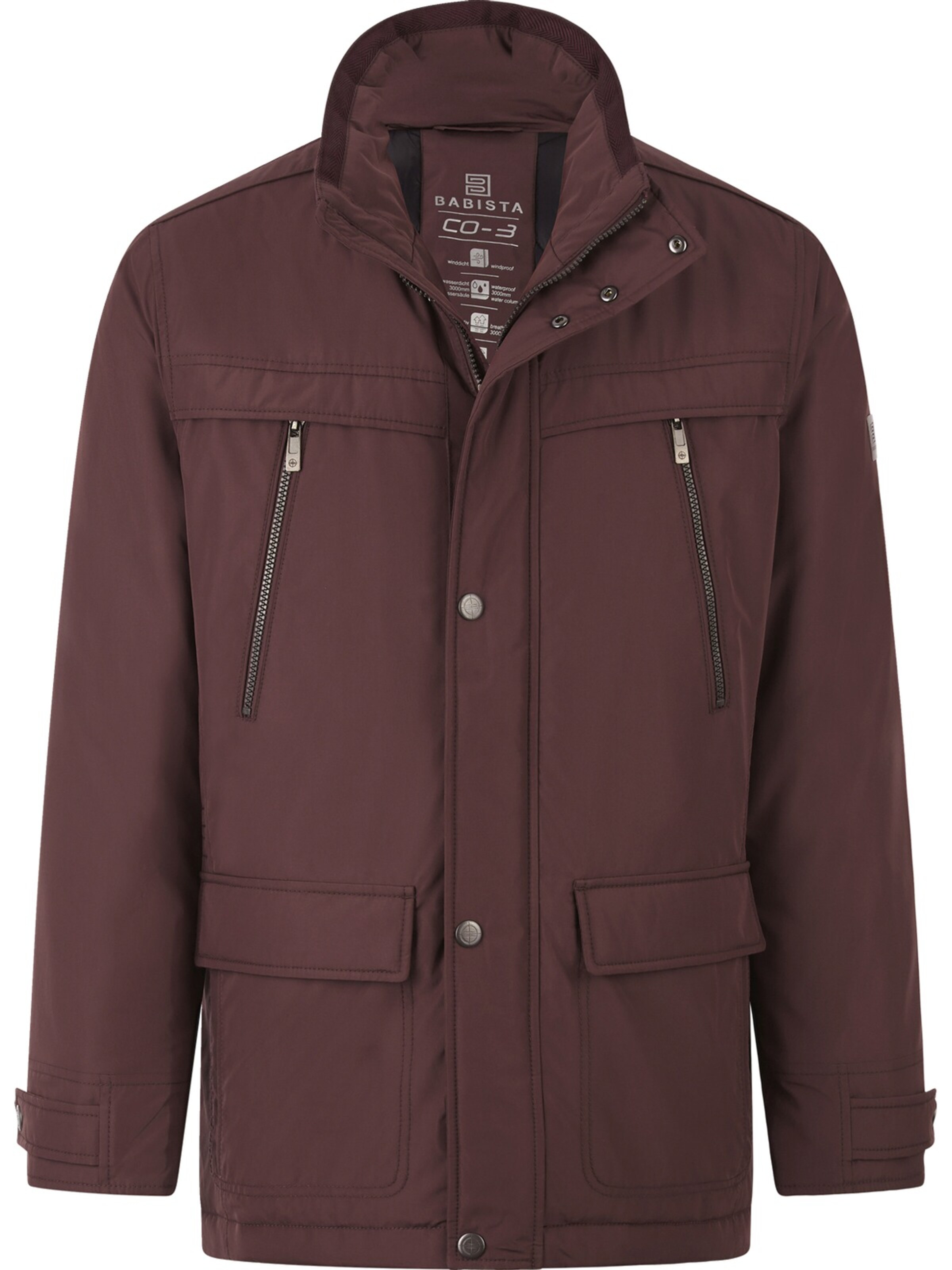 BABISTA Winter Parka 'Peliano' in Red: front