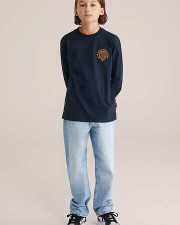 WE Fashion Shirt in Blau