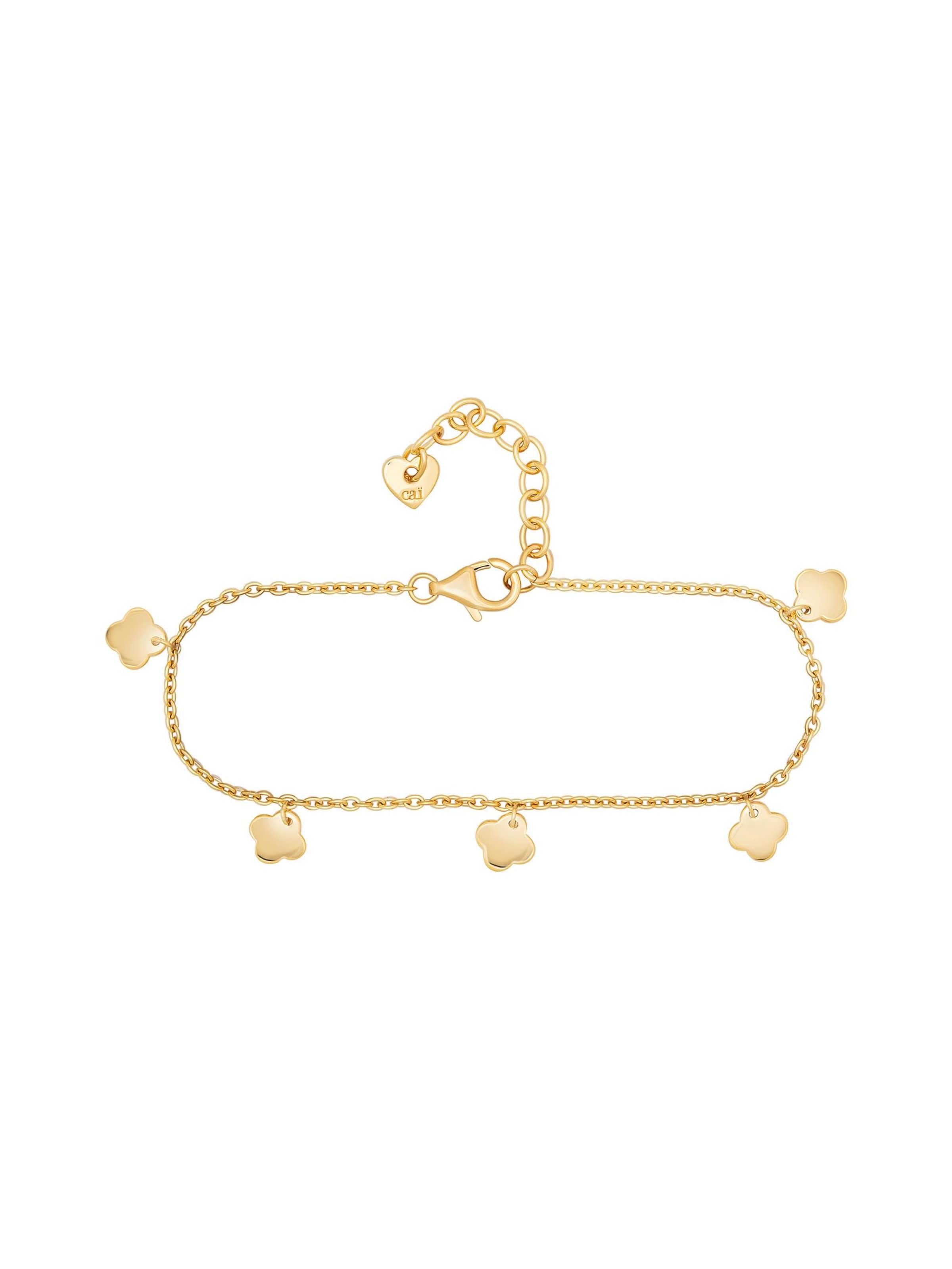 Bijoux de pied caï en jaune : devant