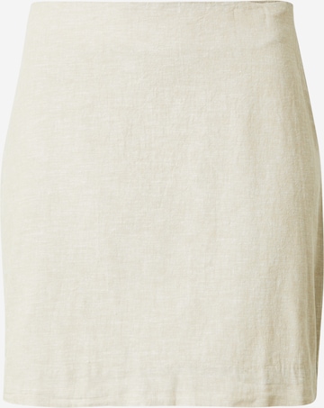 Gina Tricot Rok 'Ronja' in Beige: voorkant