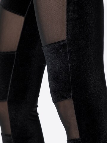 Urban Classics Skinny Leggings - fekete