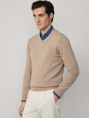 Hackett London Pullover in Beige