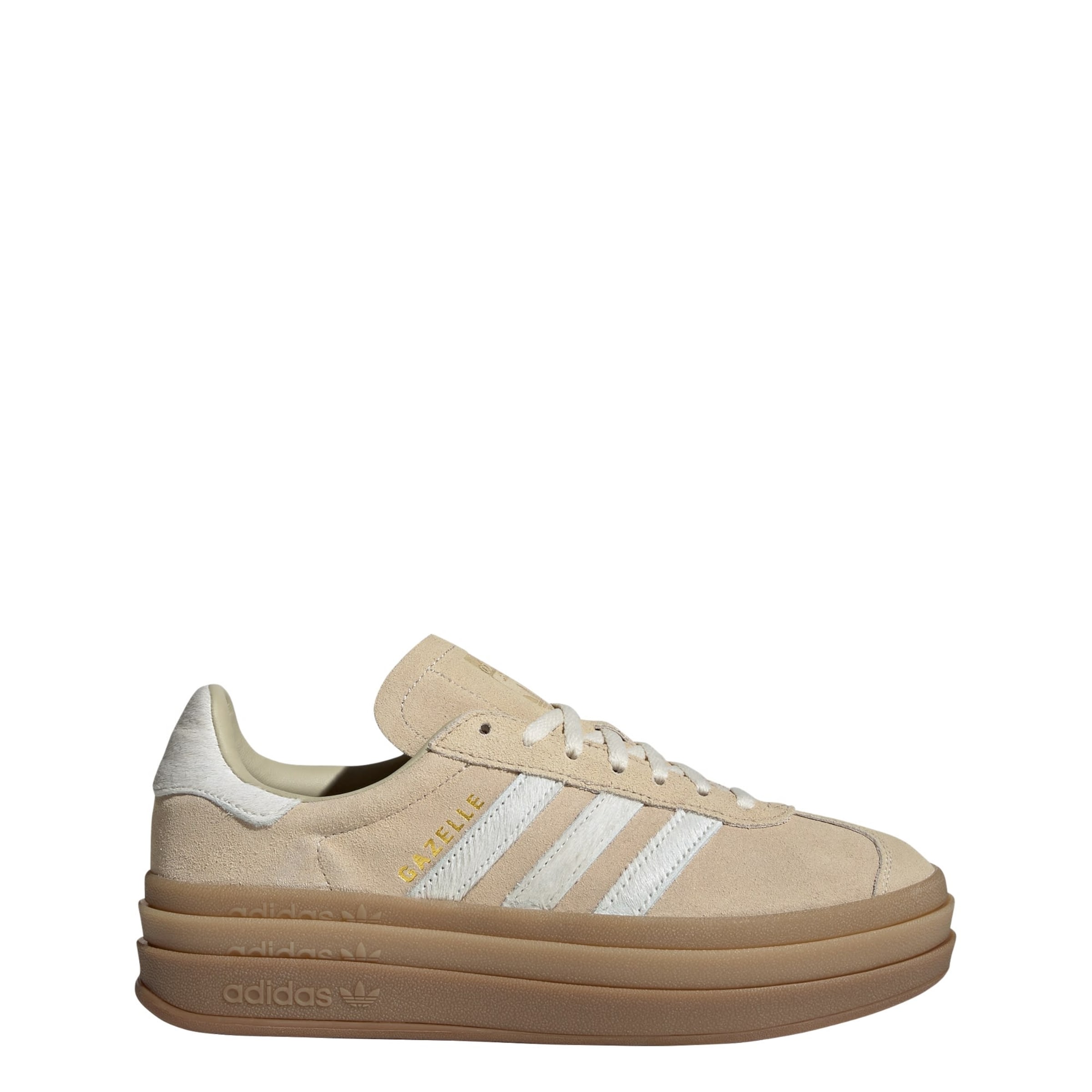 Sneaker bassa 'Gazelle Bold' di ADIDAS ORIGINALS in beige