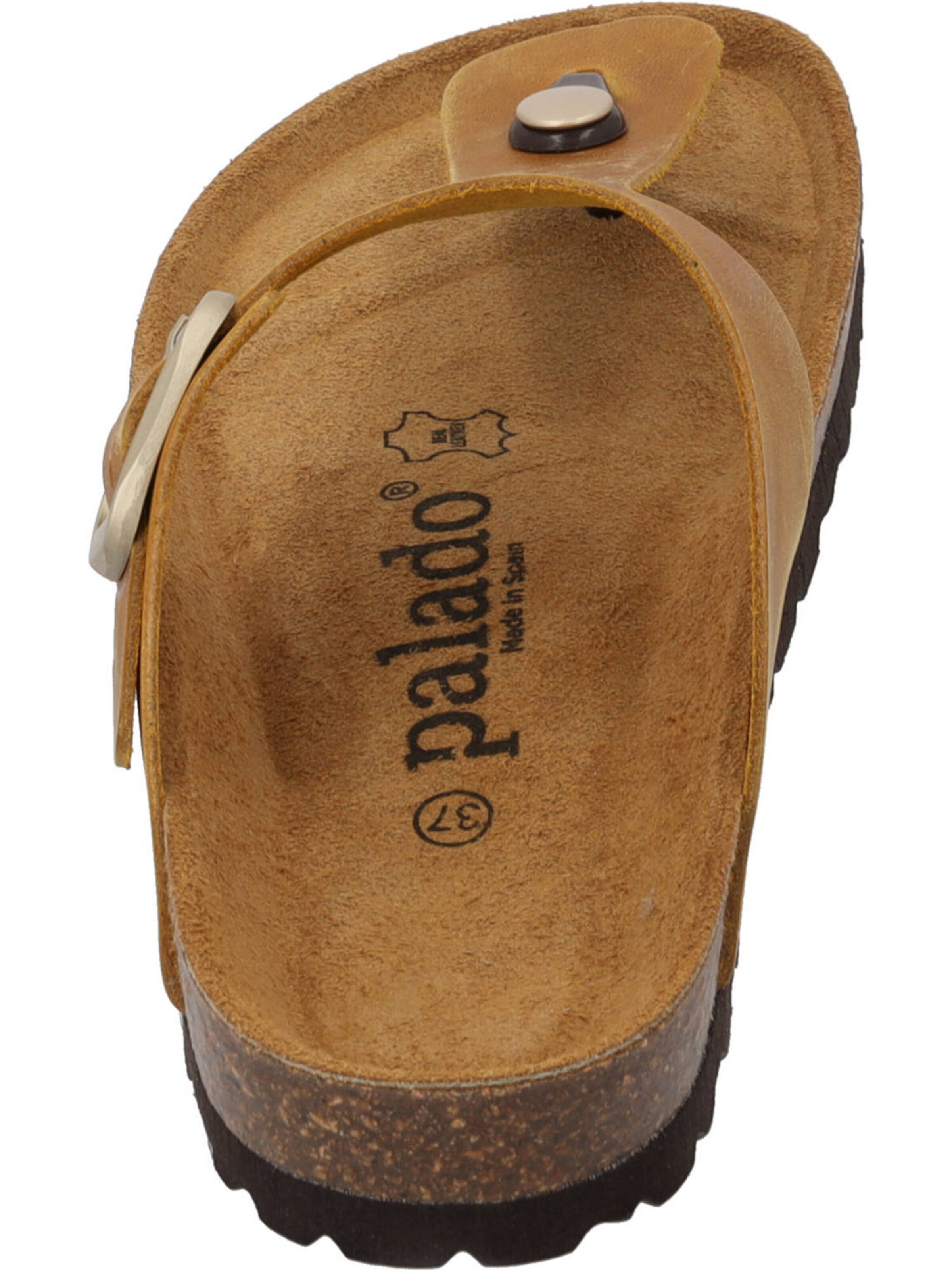 Tongs 'Kos Denka' Palado en jaune