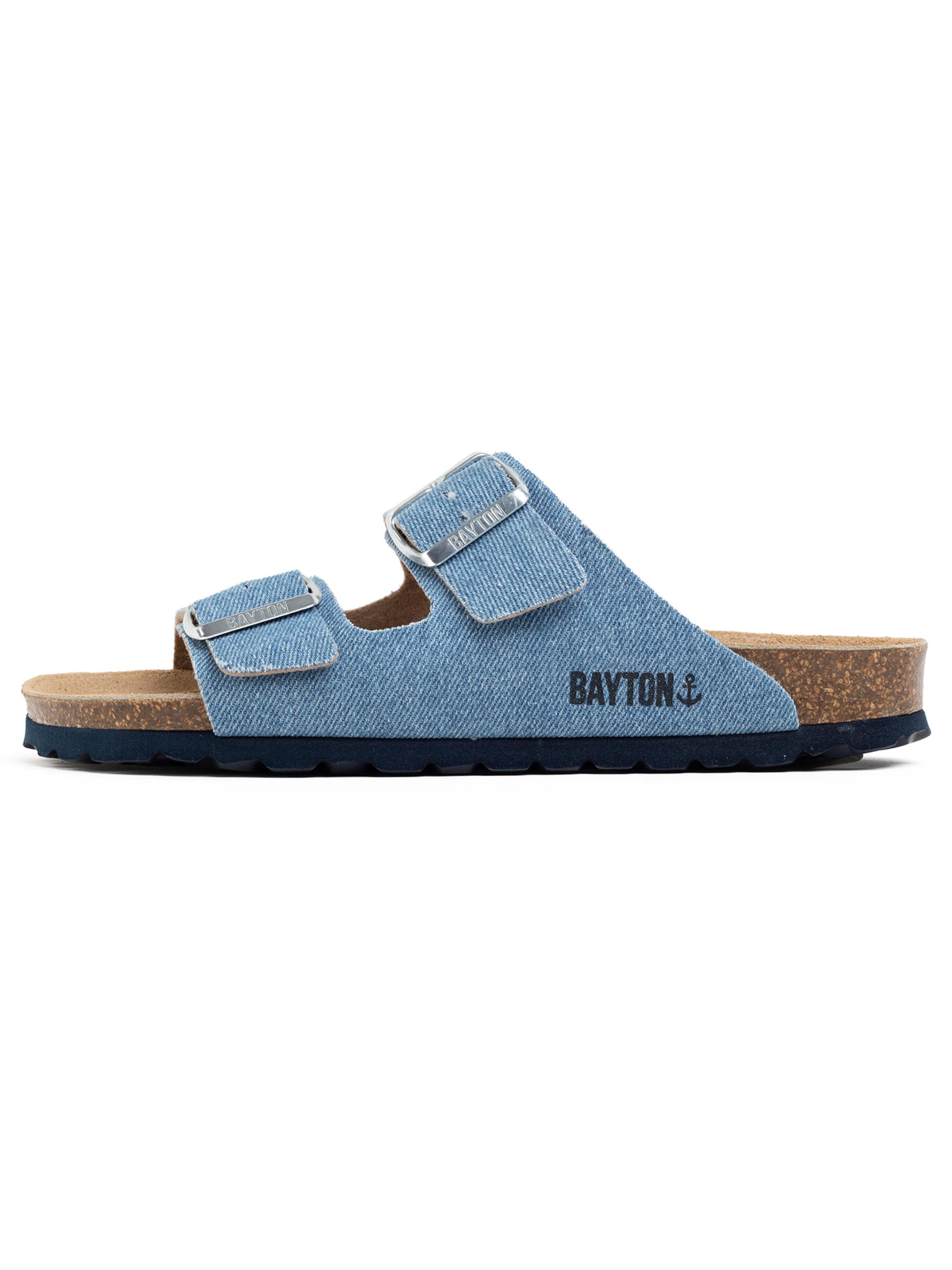 Bayton Mules 'Atlas' in Blue: front