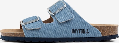 Bayton Pantolette 'Atlas' in hellblau / schwarz, Produktansicht