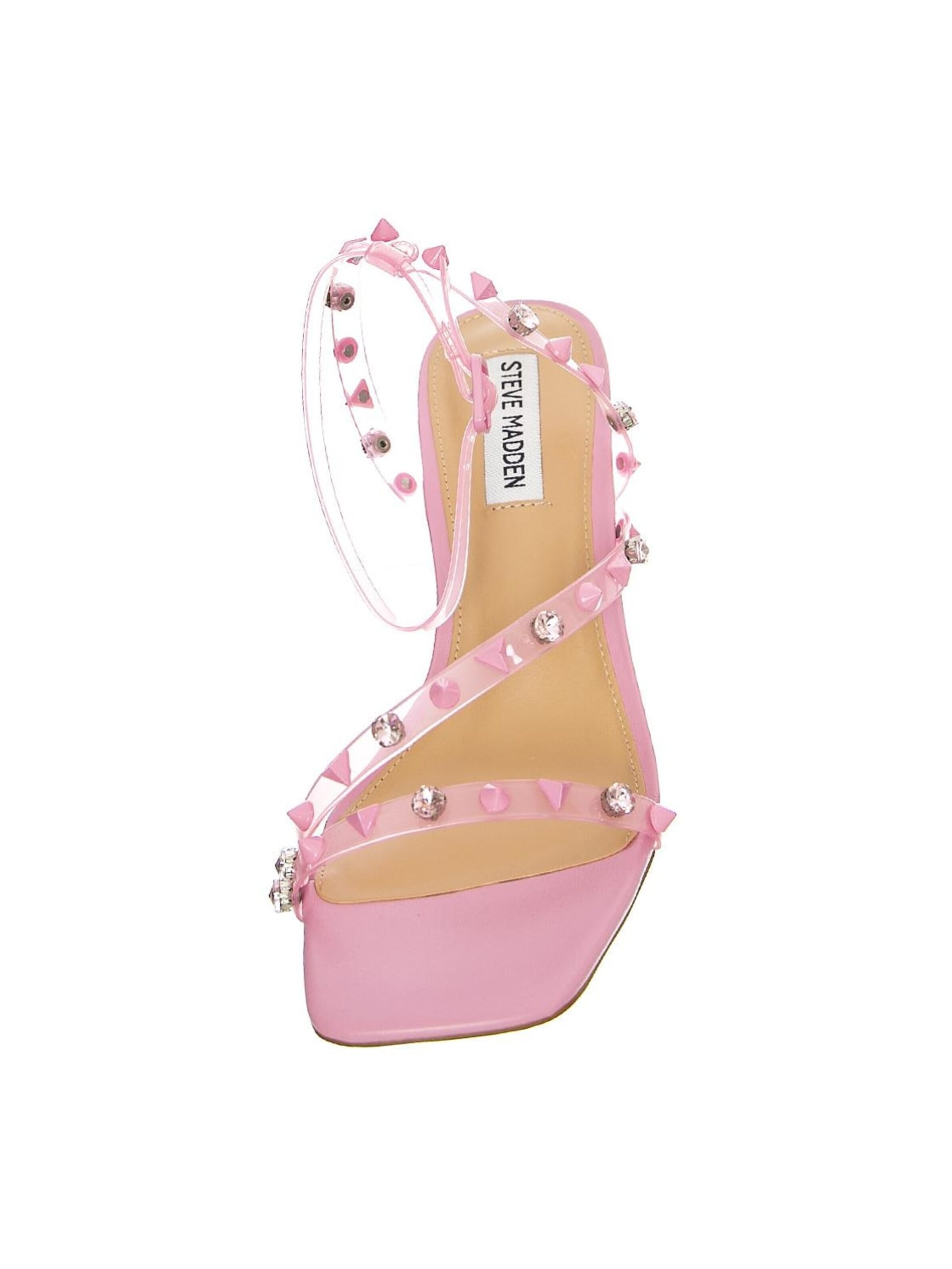 STEVE MADDEN Sandały 'Womens Glitzed Pink Candy Sandals' w kolorze różowy