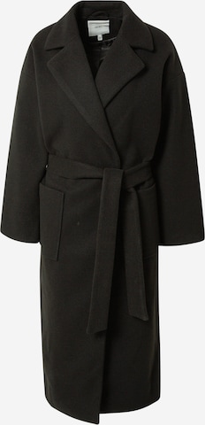 ICHI Between-Seasons Coat 'JANNET' in Black: front