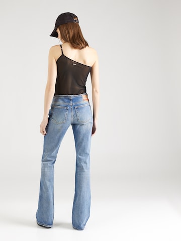 Flared Jeans '1969 D-EBBEY' di DIESEL in blu