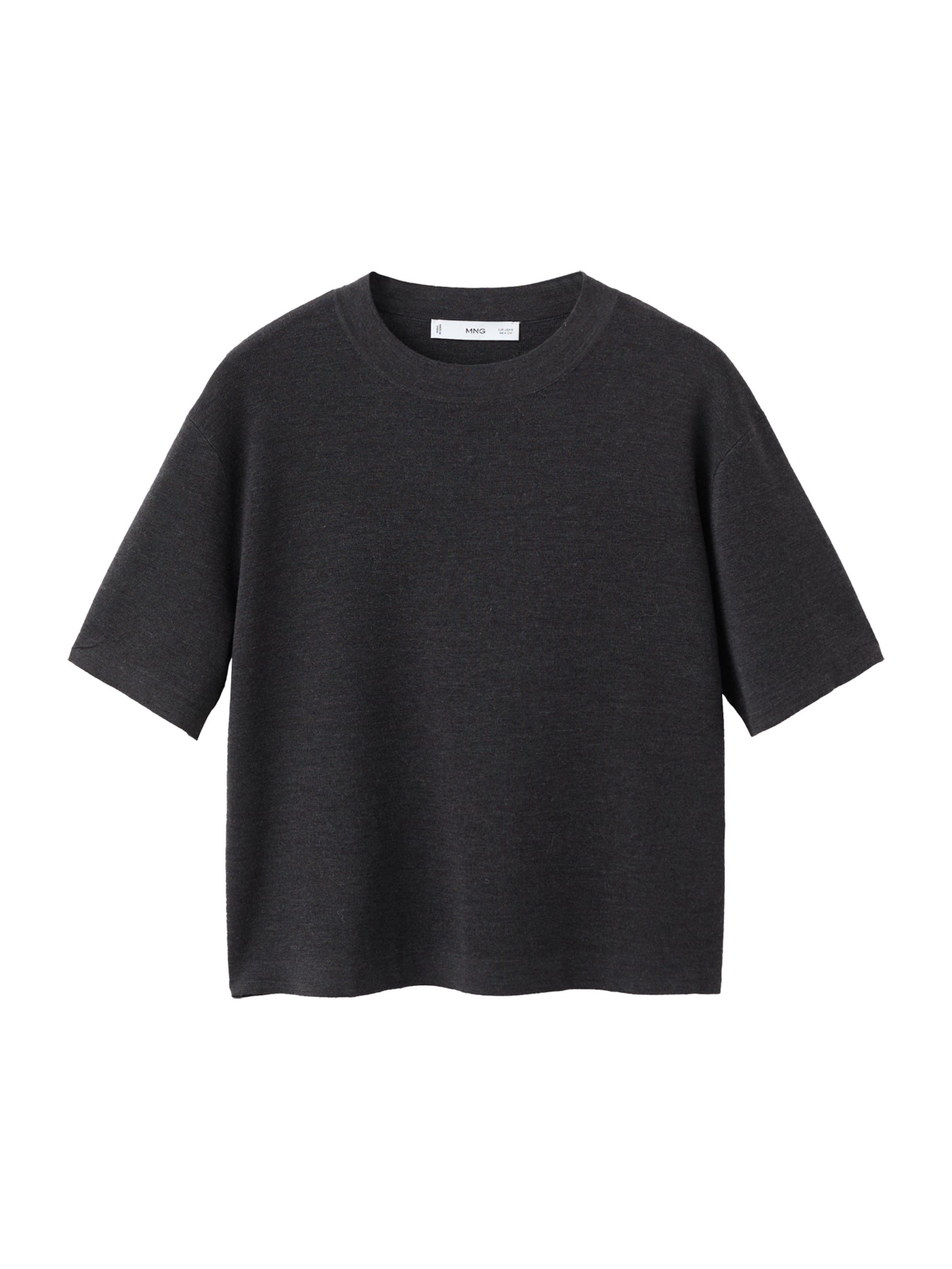 MANGO Trui 'SAMMY' in Grijs: voorkant