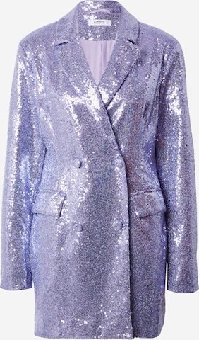 GLAMOROUS Košilové šaty – fialová: přední strana
