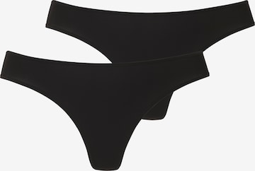 LASCANA String in Black: front