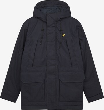 Lyle & Scott Зимняя парка в Синий: спереди