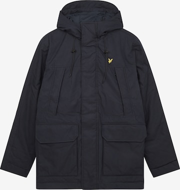 Lyle & Scott - Parka de inverno em azul: frente