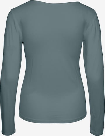 PIECES Shirt 'BARBERA' in Grey