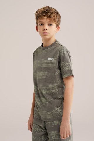 WE Fashion Пижама в Зеленый: спереди