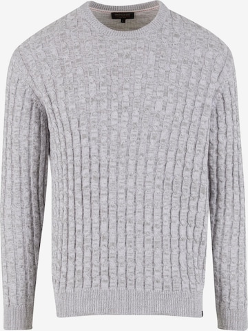 INDICODE JEANS Pullover 'Trevin' in Weiß: Vorderseite