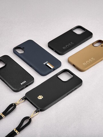 BOSS Smartphone Case 'Iconic case for iPhone 16' in Blue