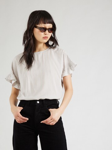 VERO MODA - Blusa 'VMBUMPY' en beige: frente