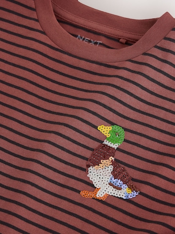 Next - Camiseta en marrón