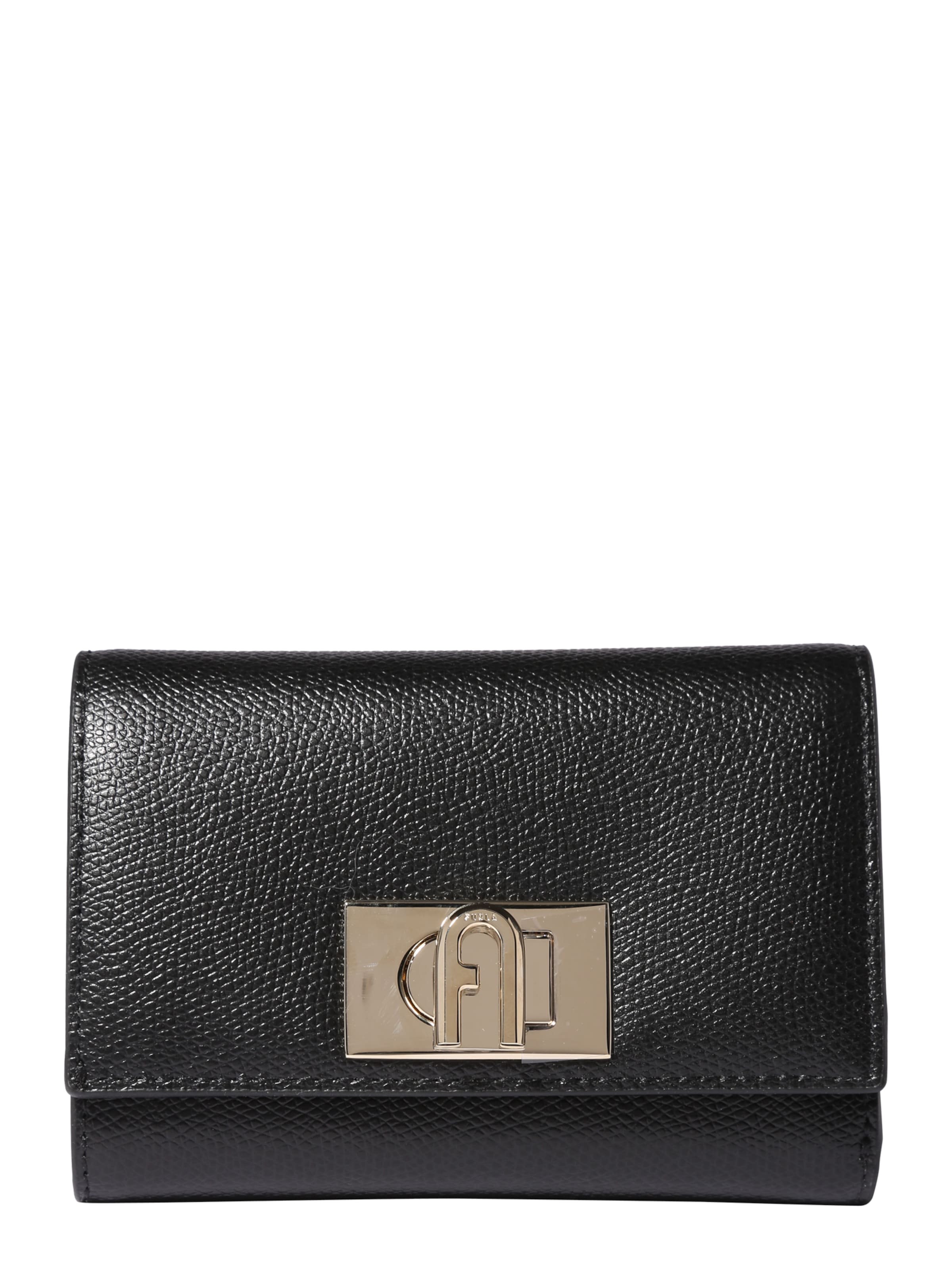 FURLA Портмоне 'Ares' в черно: отпред