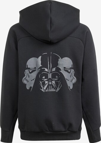 ADIDAS SPORTSWEAR Sweatjacke 'Star Wars' in Schwarz