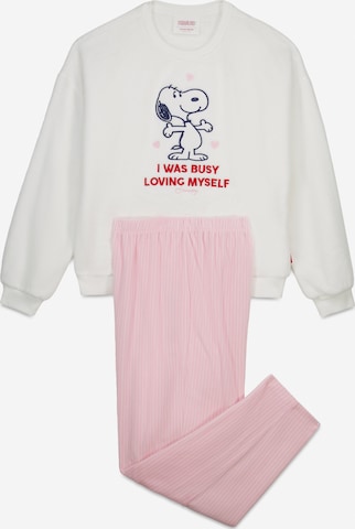 Women' Secret Pyjama värissä vaaleanpunainen: etupuoli