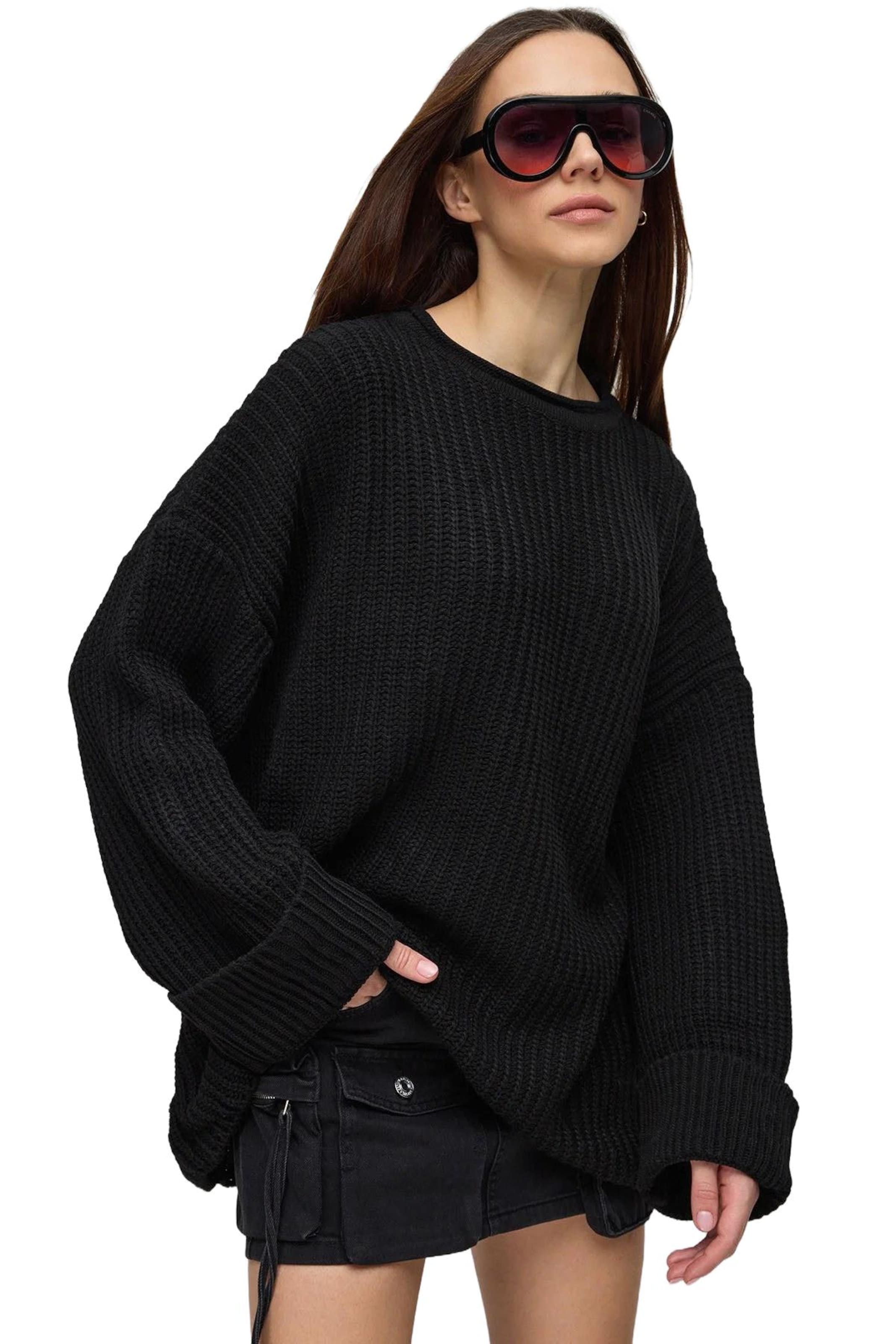 No Matter What Pullover in Schwarz: Vorderseite