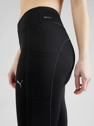 PUMA - Skinny Pantalón deportivo 'RUN FAVORITES VELOCITY' en negro