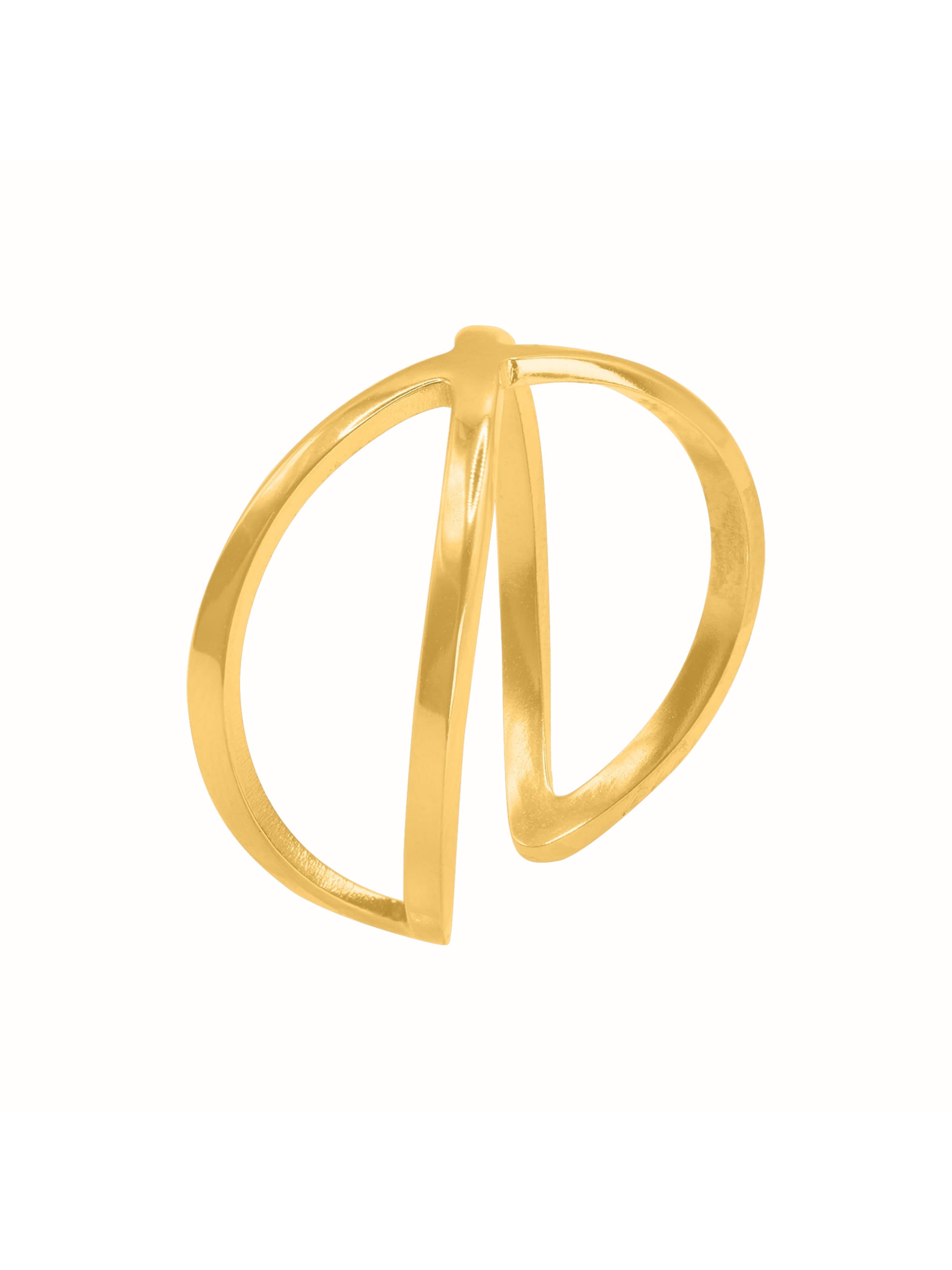 Bague 'Pansa' Heideman en or : devant