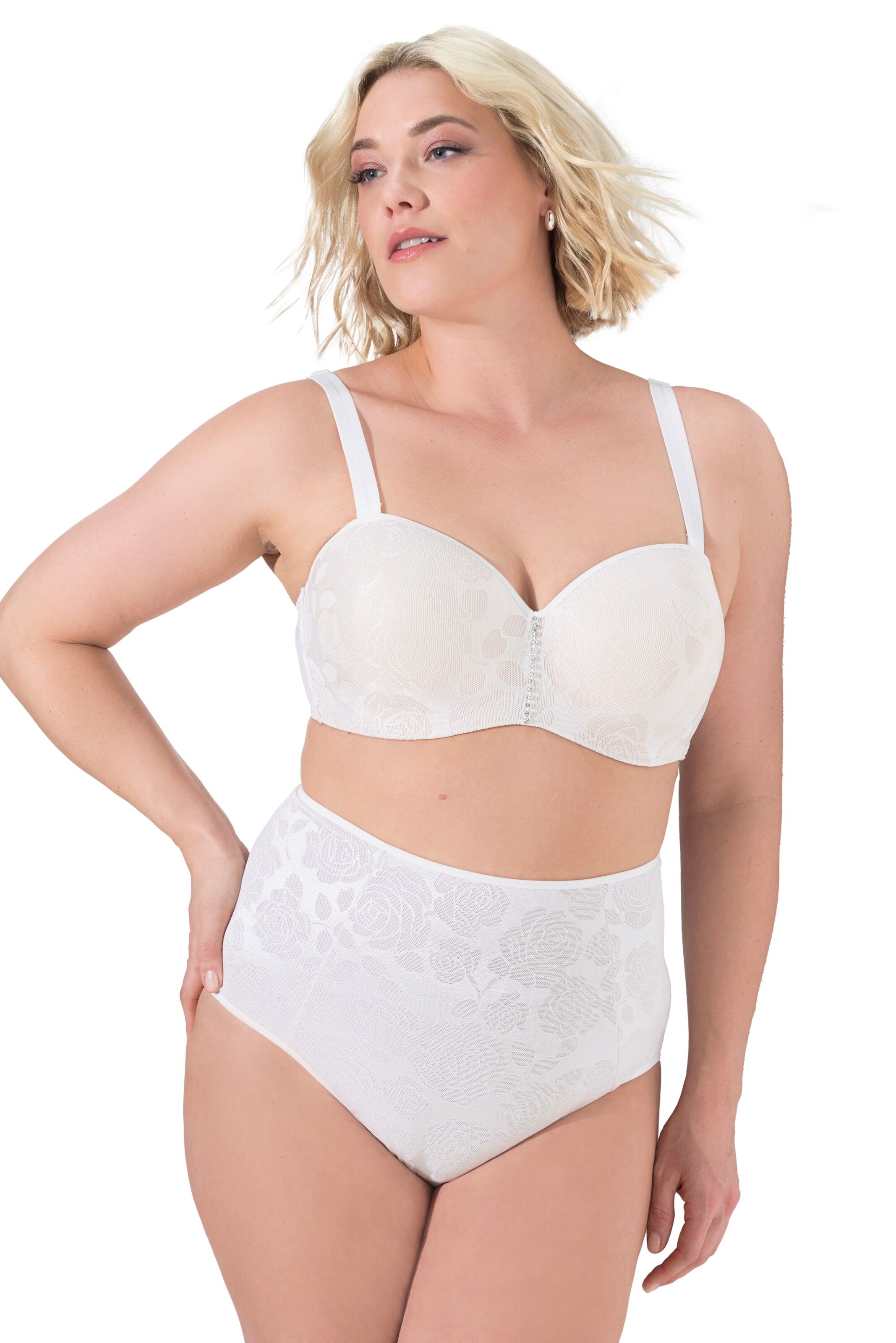 Ulla Popken Slip in Beige: voorkant