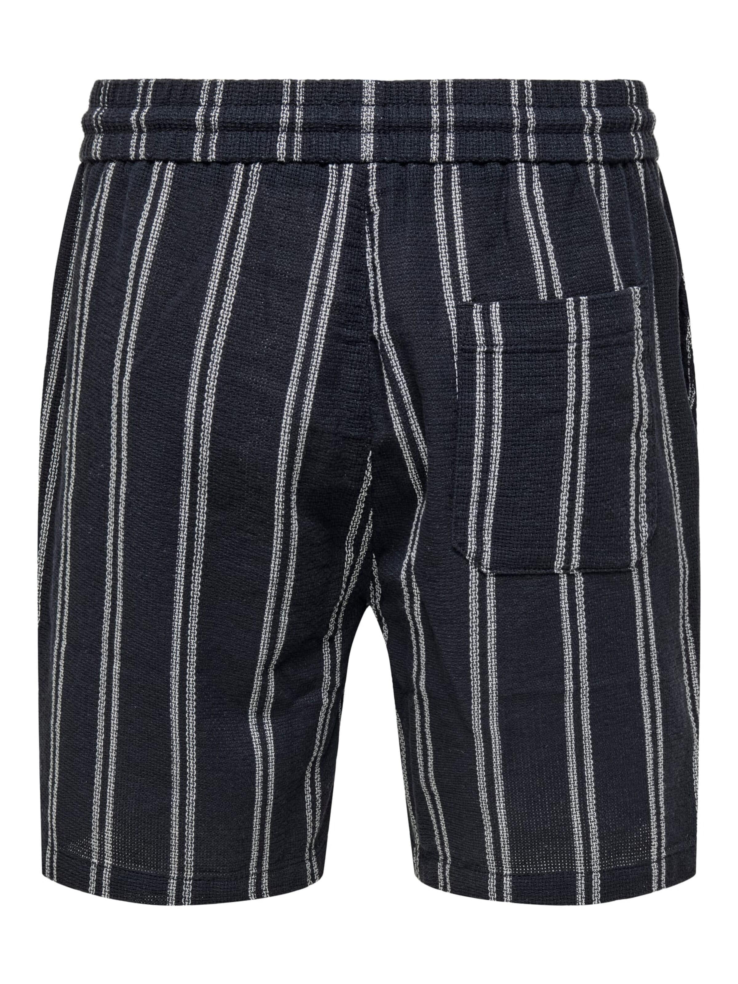 ONLY Baggy Trousers 'Trev' in Blue