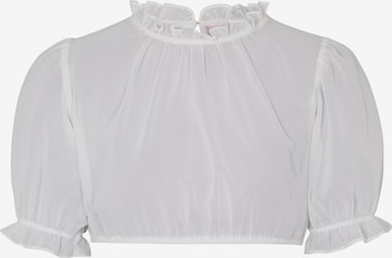 SPIETH & WENSKY Klederdracht blouse 'Gatalja' in Wit: voorkant