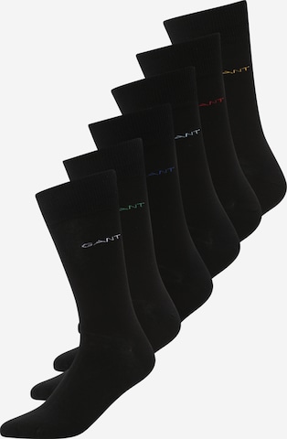 Chaussettes GANT en noir : devant