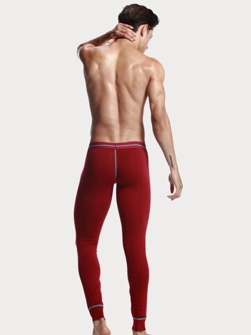 SEOBEAN Long Johns 'Classic Solid' in Red