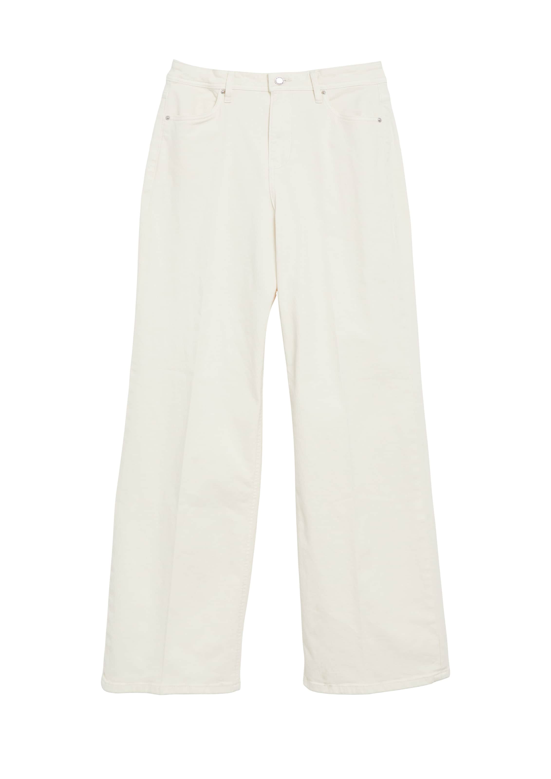 s.Oliver Wide leg Jeans 'Suri' in Beige: front