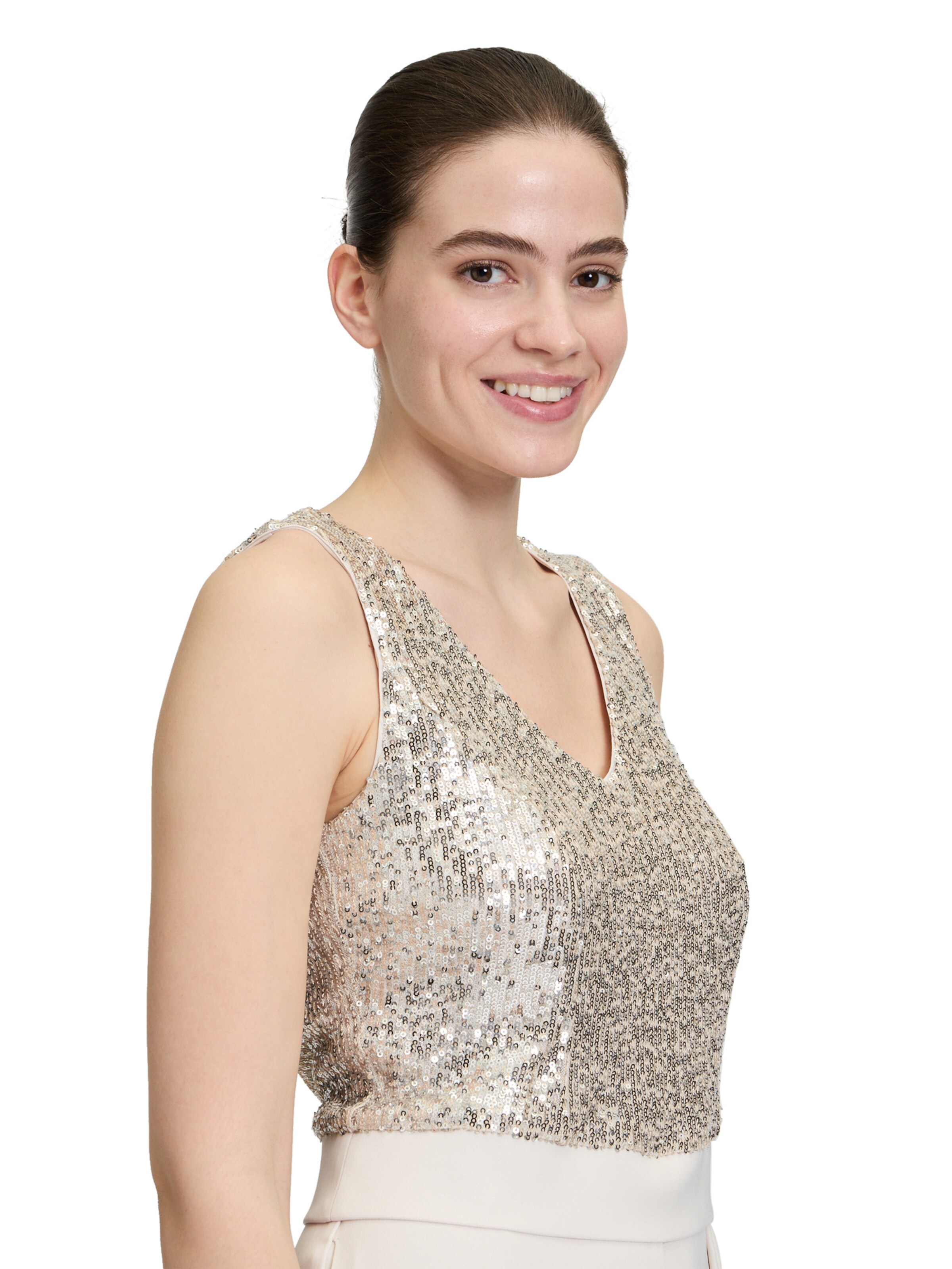 Vera Mont Jumpsuit in Beige