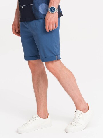 Ombre Regular Chino trousers 'W243' in Blue