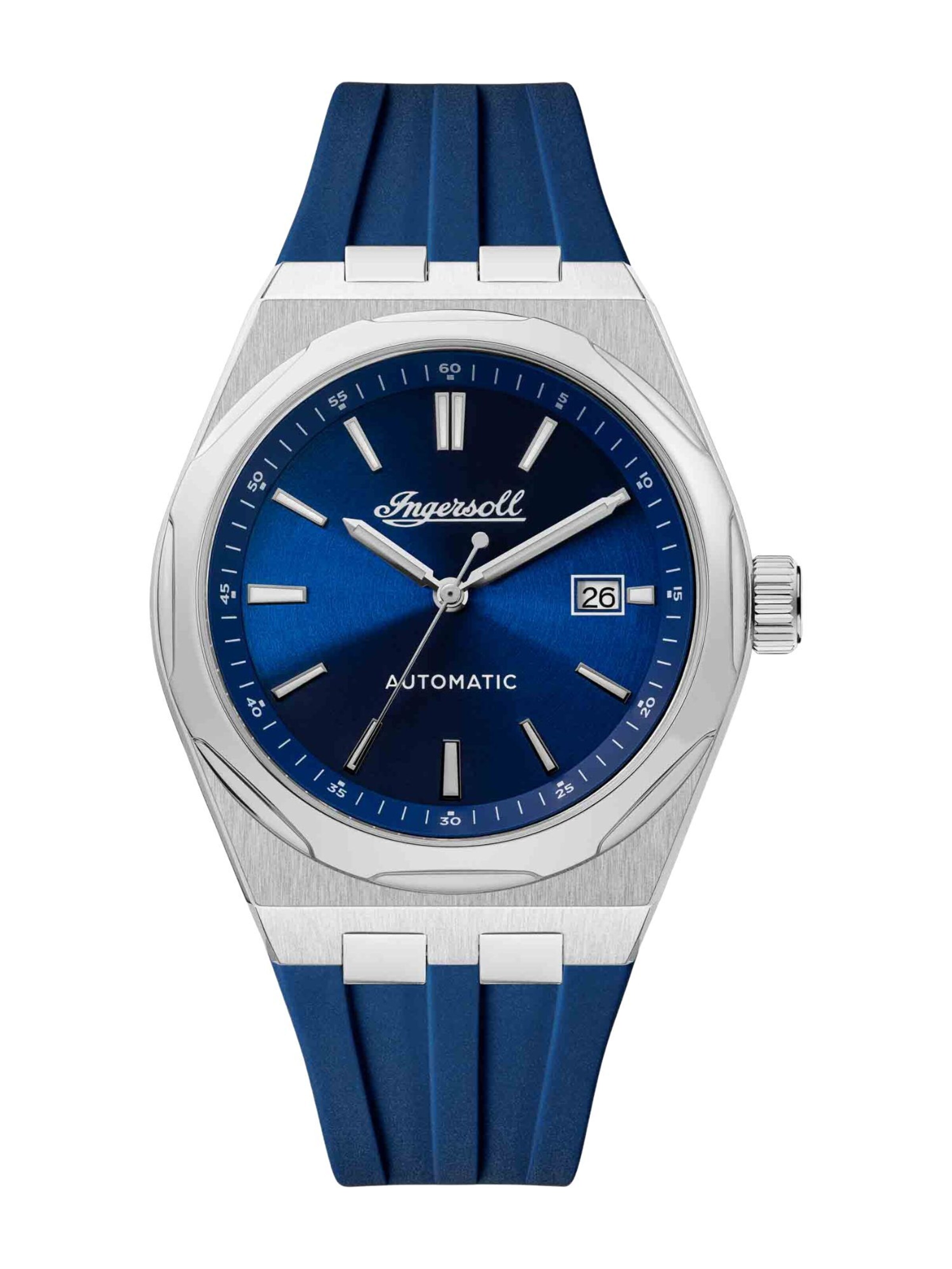 INGERSOLL Analog watch 'The Rider' in Blue: front