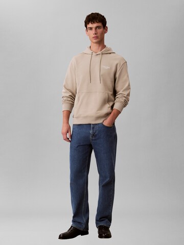 Calvin Klein Jeans Свитшот в Коричневый