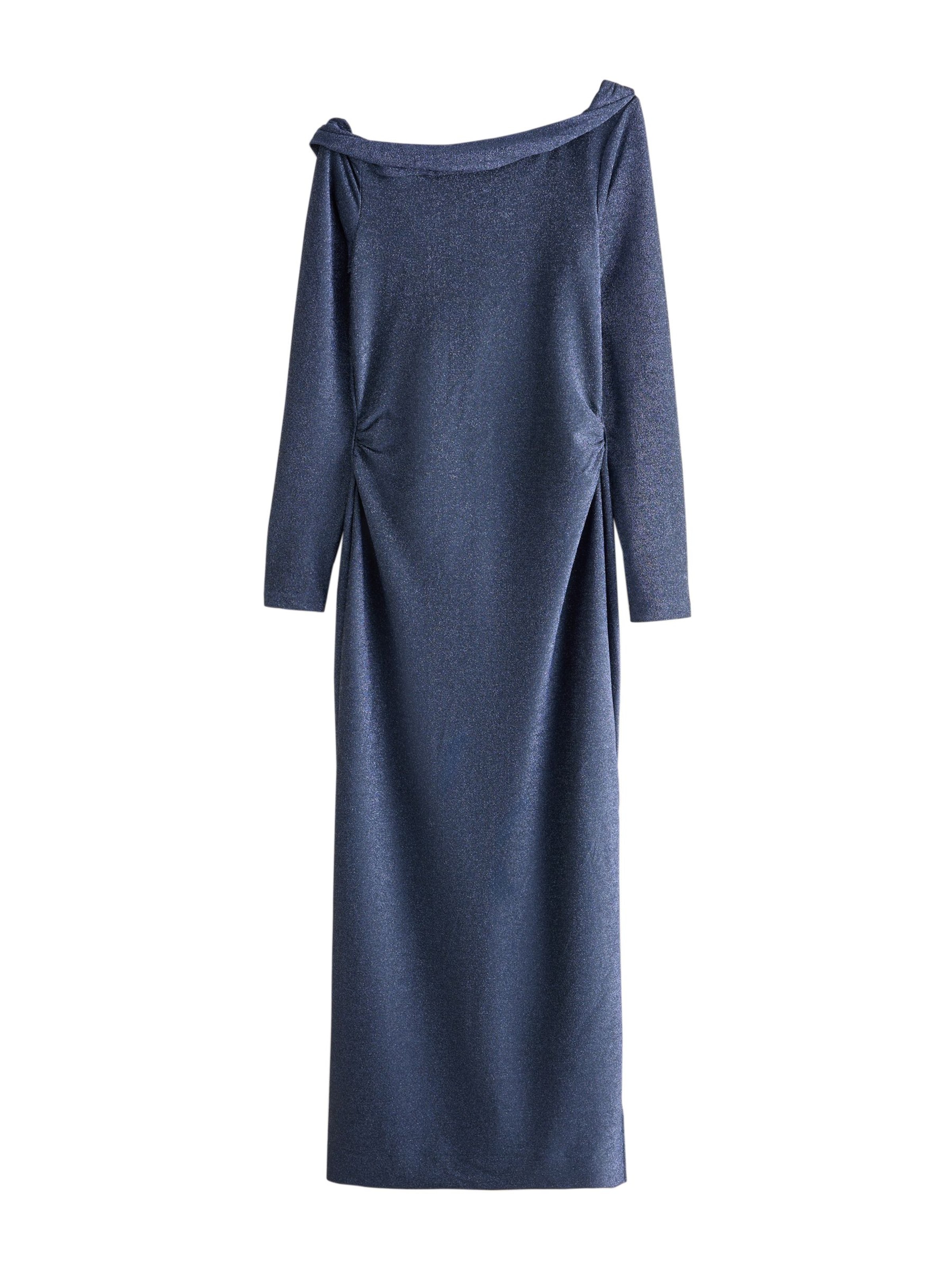 Next - Vestido en azul: frente