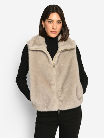 White Label by RoFa Vest in Grey