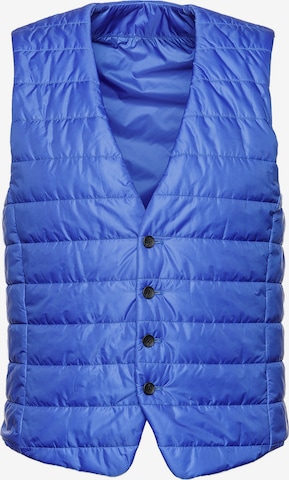 BOSS Orange Vest 'Hiwan' in Blue: front