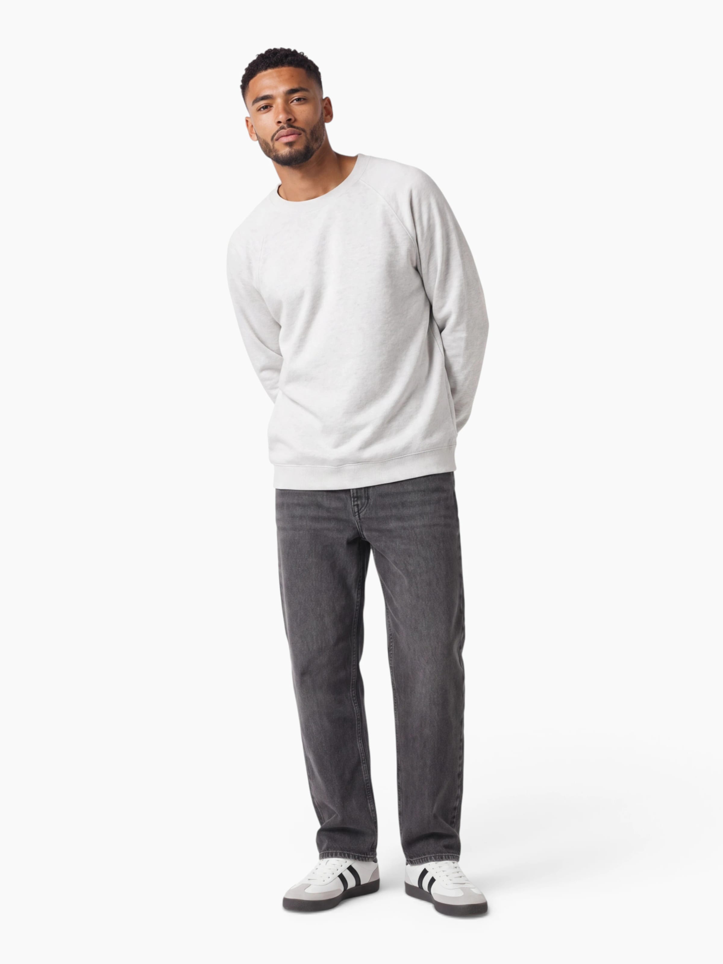 AMERICAN VINTAGE Sweatshirt 'MATU03A' in Grey