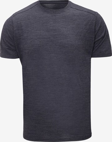 Gipfelglück Performance Shirt 'Peter' in Grey: front