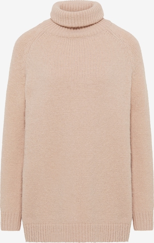 usha WHITE LABEL Oversized sweater in Beige: front