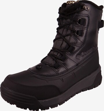 COLUMBIA Lace-Up Boots in Black: front