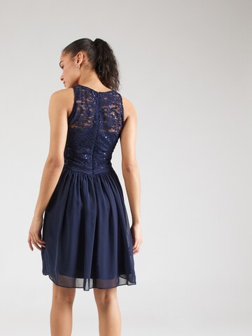 Robe de cocktail SWING en bleu